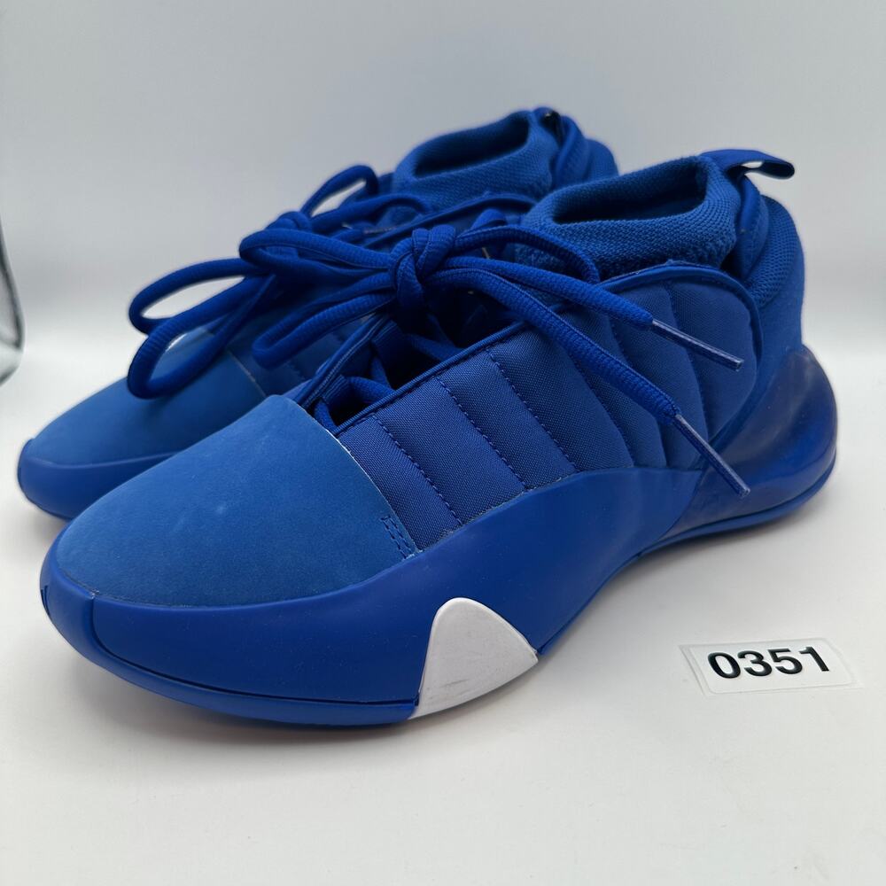 ADIDAS Men's 7 HARDEN Volume 7 Varsity Blue Basketball Shoes IE9248